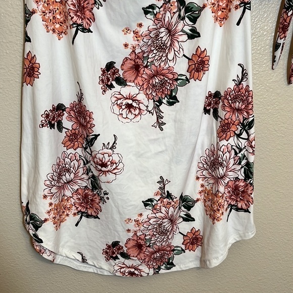 FLORAL Off the Shoulder Floral Mini Dress - Picture 5 of 10